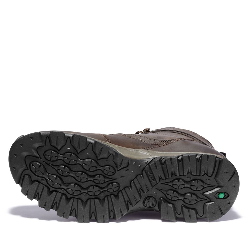 Botas de Montaña Timberland Hombre Mt. Maddsen Mid Waterproof Marrones Oscuro - Chile AOH-291086